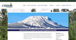 Desktop Screenshot of islandparkchamber.org